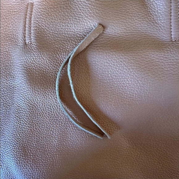 Borse in Pelle Womens Tote Bag Shoulder Straps Pebble Genuine Leather Italy Pink - Picture 8 of 8